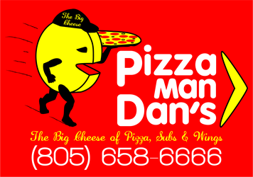 PizzaMan Dan's Logo